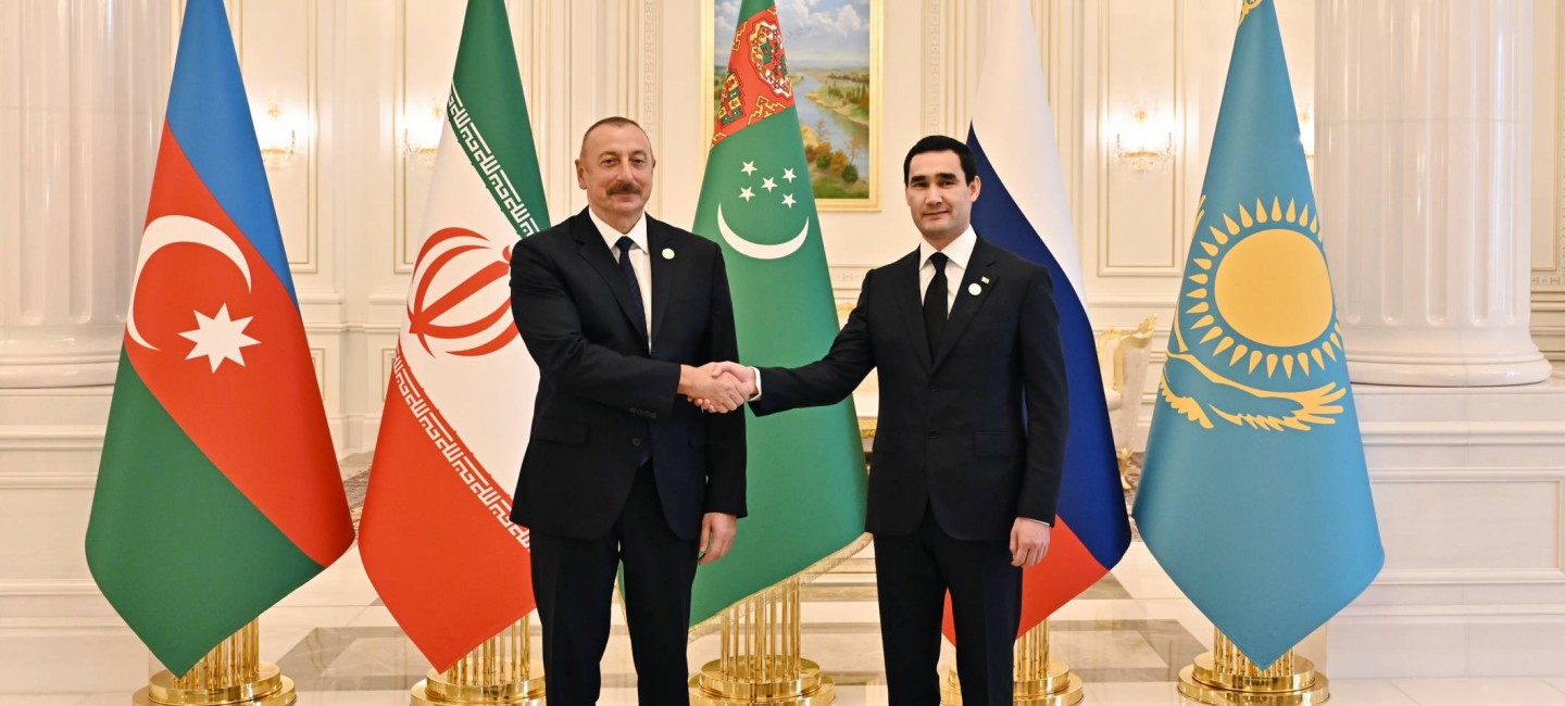 MEETING OF THE PRESIDENT OF TURKMENISTAN WITH THE PRESIDENT OF THE REPUBLIC OF AZERBAIJAN