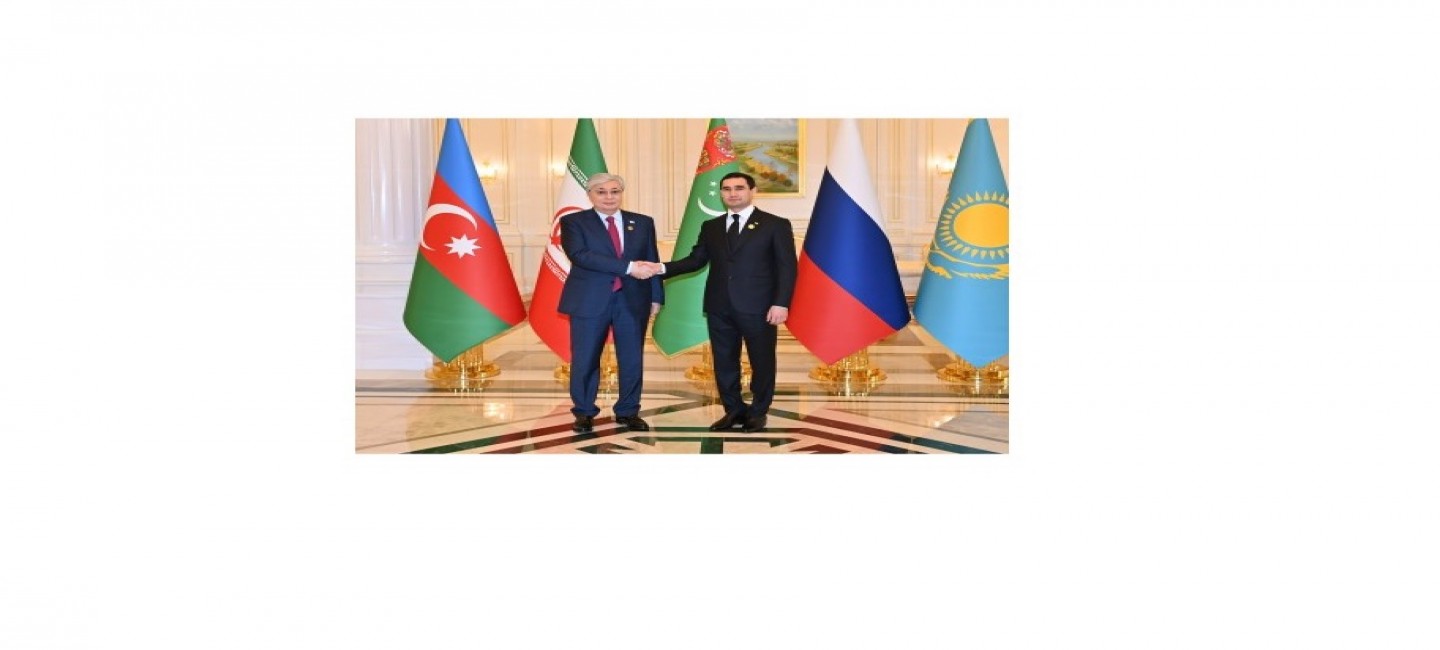 MEETING OF THE PRESIDENTS OF TURKMENISTAN AND KAZAKHSTAN
