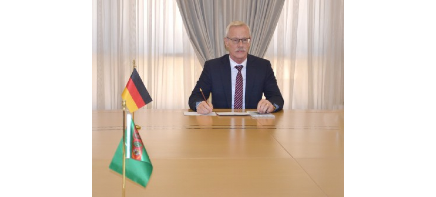 ISSUES OF TURKMEN-GERMAN COOPERATION HAVE BEEN DISCUSSED